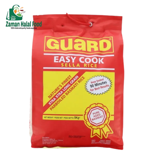Basmati Sella Rice 5kg (Guard)