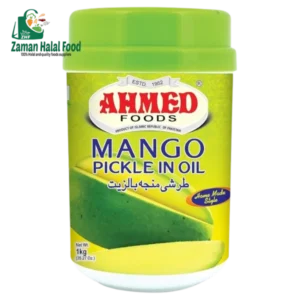 Mango Pickle In Oil 1kg (Ahmed)