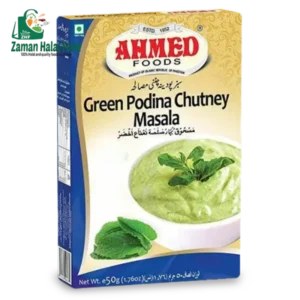 Green Podina Chutney Masala 50g (Ahmed)